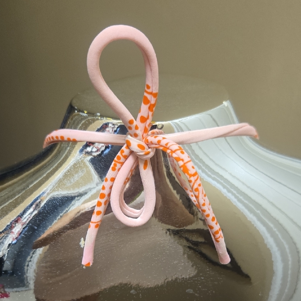 Vibrant Orange and Pink Bikini Set - Picture 12 of 16